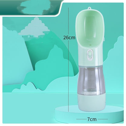Pet Dog Water Bottle Feeder Bowl Portable Water Food Bottle Pets Outdoor Travel Drinking Dog Bowls Water Bowl For Dogs - Zayd’s Department Store