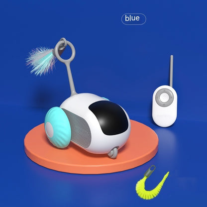 Remote Control Interactive Cat Car Toy USB Charging Chasing Automatic Self-moving Remote Smart Control Car Interactive Cat Toy Pet Products - Zayd’s Department Store