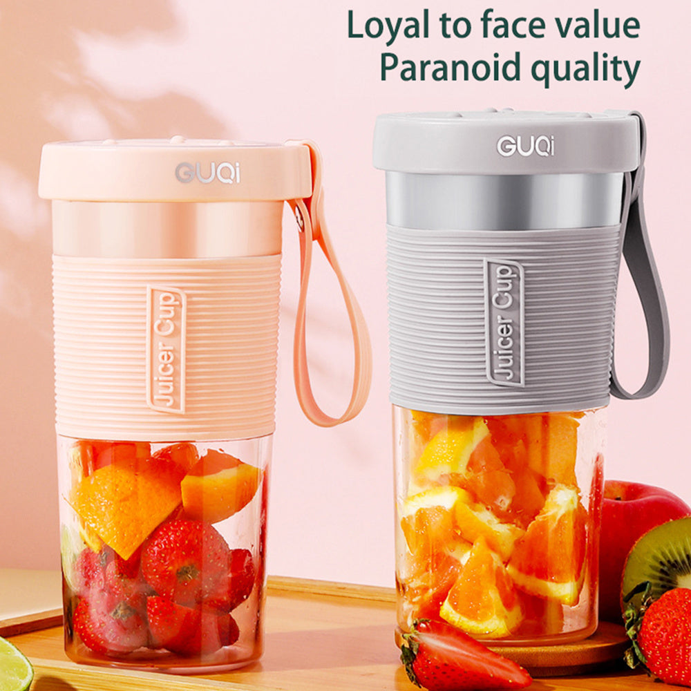 Mini USB Rechargeable Portable Blender Electric Fruit Juicer Kitchen Smoothie Maker Lightweight Sports Bottle Multifunction Blender - Zayd’s Department Store