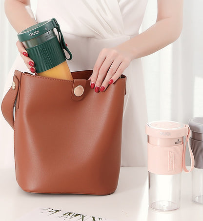 Mini USB Rechargeable Portable Blender Electric Fruit Juicer Kitchen Smoothie Maker Lightweight Sports Bottle Multifunction Blender - Zayd’s Department Store
