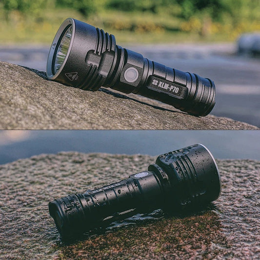 Strong Flashlight Focusing Led  Light Rechargeable Super Bright LED Outdoor Xenon Lamp - Zayd’s Department Store