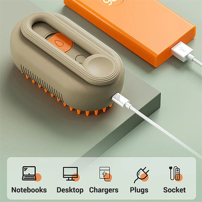 3 In 1 Electric Spray Hair Brushes - Zayd’s Department Store