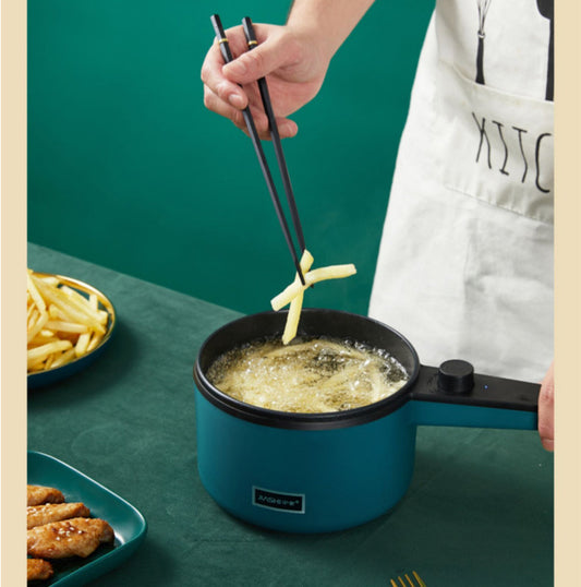 Mini Kitchen Electric Pot Multifunctional Home Electric Cooking Pot Intelligent Noodle Cooking Pot - Zayd’s Department Store