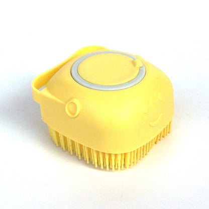 Silicone Dog Bath Massage Gloves Brush Pet Cat Bathroom Cleaning Tool Comb Brush For Dog Can Pour Shampoo Dog Grooming Supplies - Zayd’s Department Store