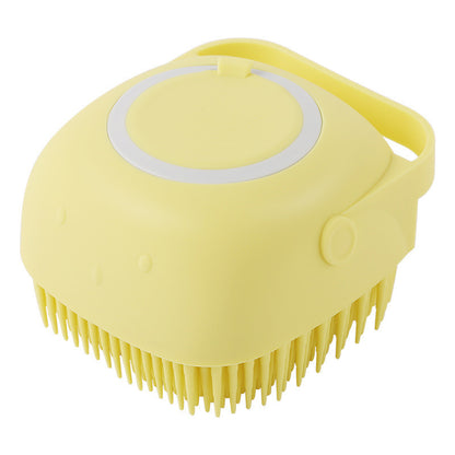 Silicone Dog Bath Massage Gloves Brush Pet Cat Bathroom Cleaning Tool Comb Brush For Dog Can Pour Shampoo Dog Grooming Supplies - Zayd’s Department Store