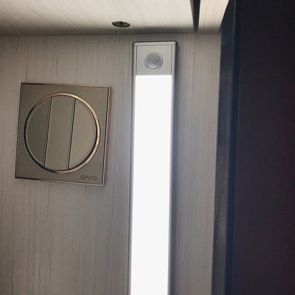 Motion Sensor LED Under Cabinet Light USB Rechargeable Wardrobe Closet Night Light For Kitchen Indoor Wall Lamps - Zayd’s Department Store