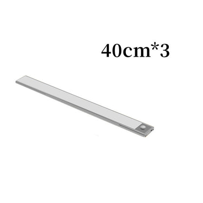 Motion Sensor LED Under Cabinet Light USB Rechargeable Wardrobe Closet Night Light For Kitchen Indoor Wall Lamps - Zayd’s Department Store