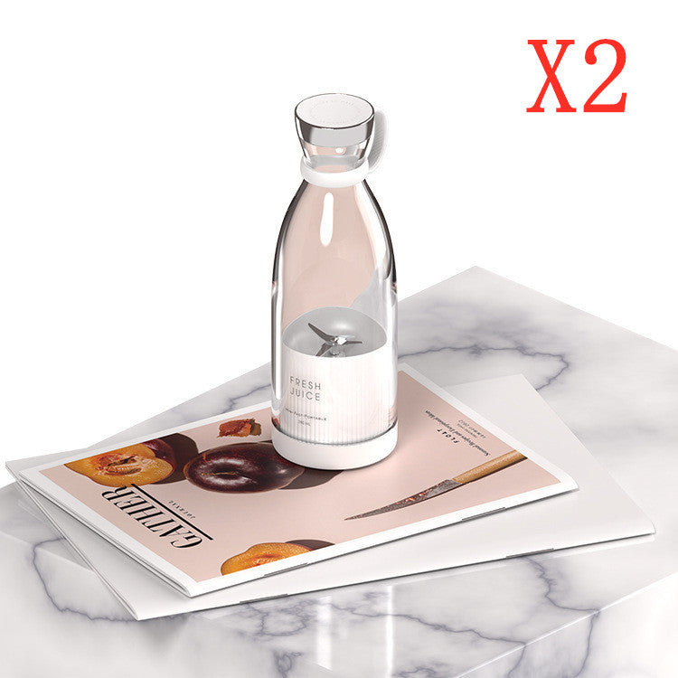 350ML Electric Juicer Blender Mixer USB Rechargeable Machine Household Portable Blender Maker Cup Kitchen Tool Kit - Zayd’s Department Store