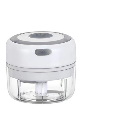Mini Electric Garlic Chopper USB Charging Ginger Masher Machine Sturdy Durable Chili Vegetable Crusher Kitchen Tool - Zayd’s Department Store