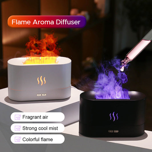 USB Ultrasonic Flame Humidifier - Zayd’s Department Store
