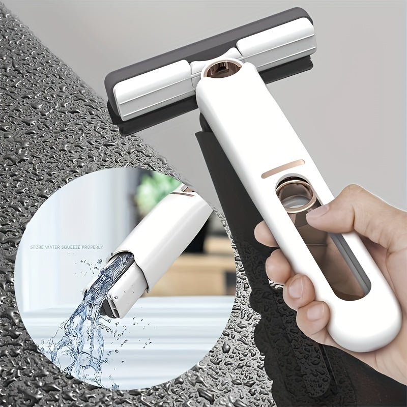 New Portable Self-NSqueeze Mini Mop, Lazy Hand Wash-Free Strong Absorbent Mop Multifunction Portable Squeeze Cleaning Mop Desk Window Glass Cleaner Kitchen Car Sponge Cleaning Mop Home Cleaning Tools - Zayd’s Department Store