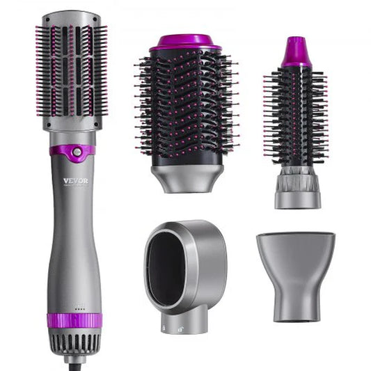 Vevor?Hair Dryer Brush 5-In-1 Hot Hair Styler Upgraded Negative Ion for Curling - Zayd’s Department Store