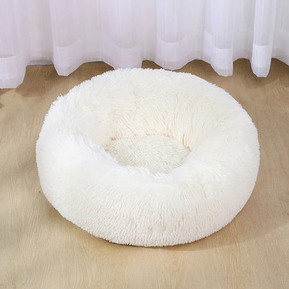 Dog Bed Super Soft Washable Long Plush Pet Kennel Deep Sleep Dog House Velvet Mats Sofa For Dog Basket Pet Cat Bed - Zayd’s Department Store
