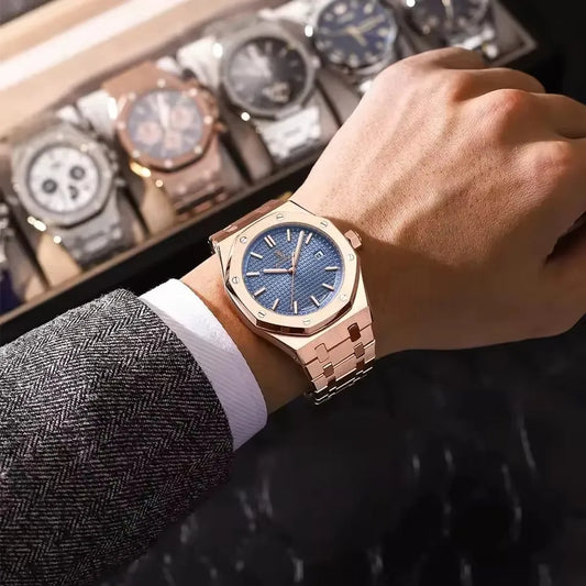 POEDAGAR 924 Luxury High Quality Waterproof Luminous watch - Zayd’s Department Store
