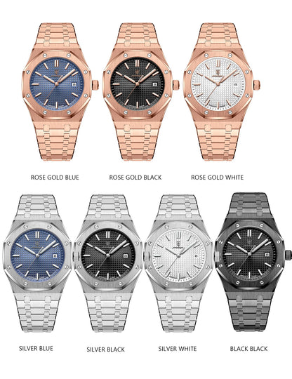 POEDAGAR 924 Luxury High Quality Waterproof Luminous watch - Zayd’s Department Store
