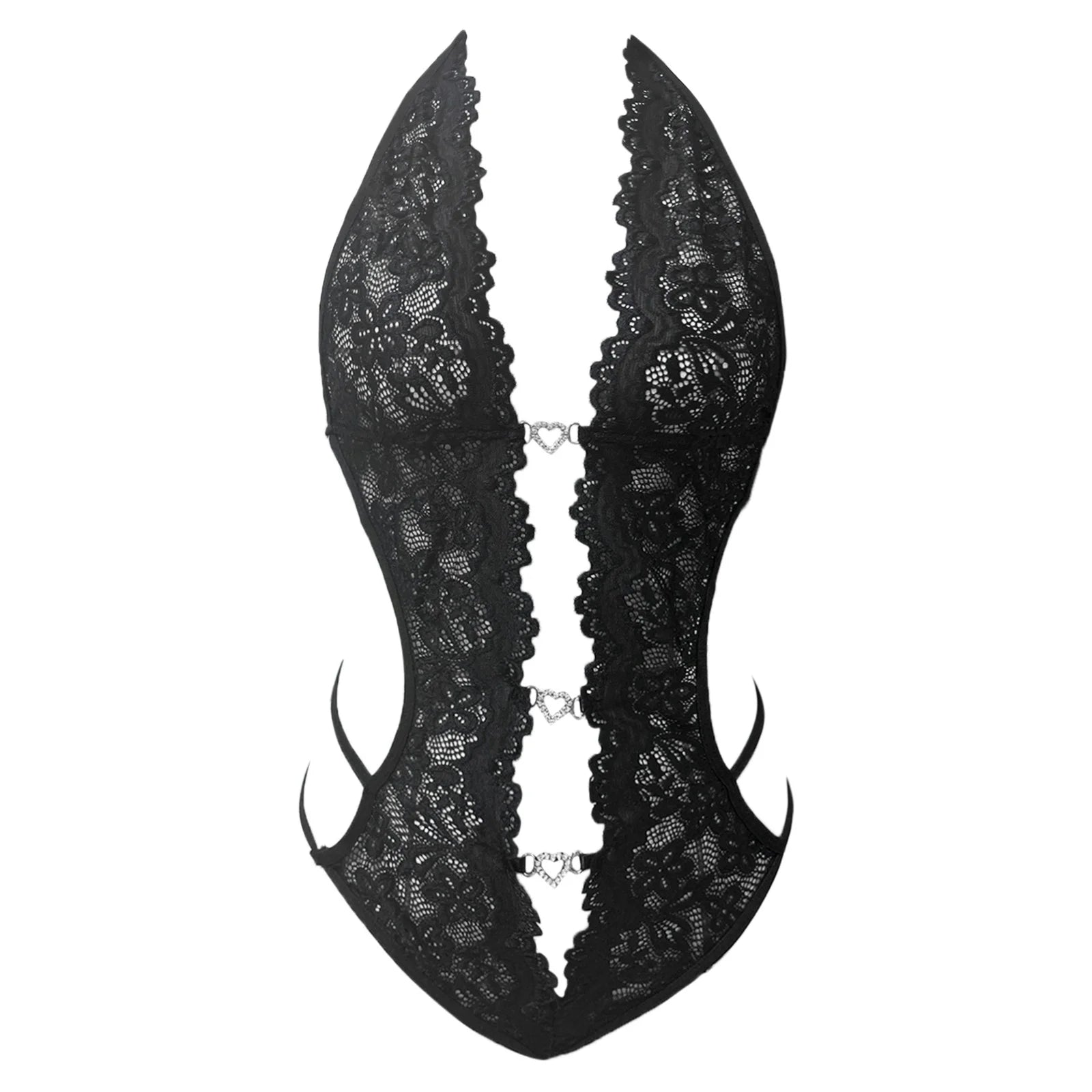 Lingerie Deep V 1 Piece Women Clothing Lingerie Curvy Girl Lingerie M - Zayd’s Department Store