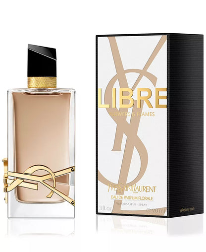 Libre Flowers & Flames Eau De Parfum Florale, 3 Oz. - Zayd’s Department Store