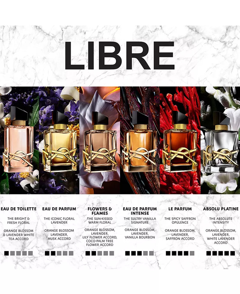Libre Flowers & Flames Eau De Parfum Florale, 3 Oz. - Zayd’s Department Store