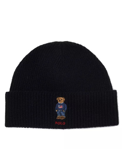 Men's Solid Flag Bear Beanie - Zayd’s Department Store