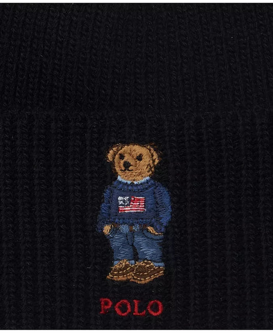 Men's Solid Flag Bear Beanie - Zayd’s Department Store