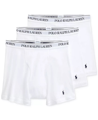 Men'S 3-Pack Classic Cotton Boxer Briefs - Zayd’s Department Store
