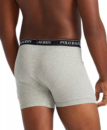 Men'S 3-Pack Classic Cotton Boxer Briefs - Zayd’s Department Store