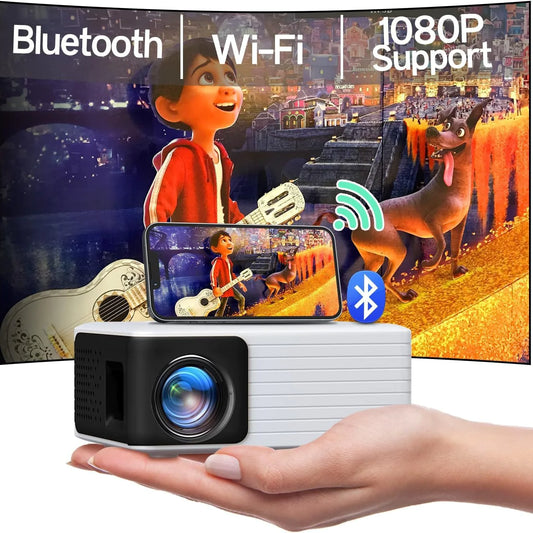 WIFI Wireless Projector Bluetooth 720p HD - Zayd’s Department Store